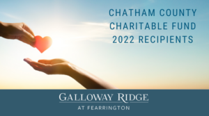 Chatham County  Charitable Fund  2022 Recipients